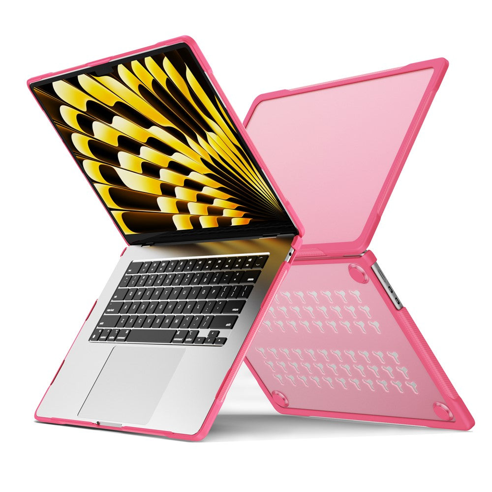 For Macbook Air 15 inch (2026) A3448 / (2025) A3241 / (2024) A311 / (2023) A2941 Sailor Series Laptop Case PC+TPU Anti-Scratch Notebook Cover