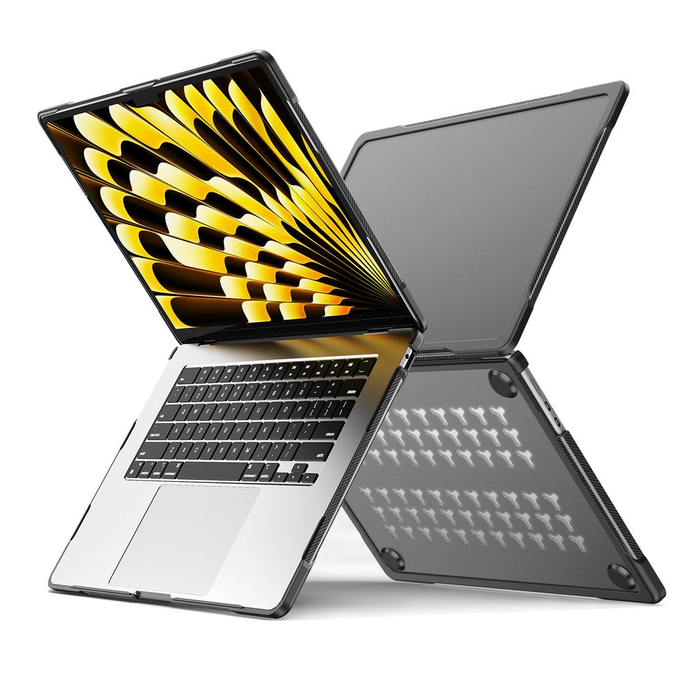 For Macbook Air 15 inch (2026) A3448 / (2025) A3241 / (2024) A311 / (2023) A2941 Sailor Series Laptop Case PC+TPU Anti-Scratch Notebook Cover