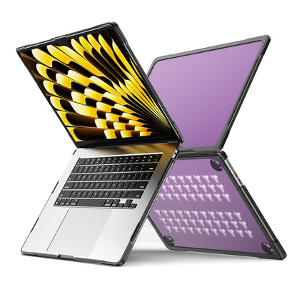 For Macbook Air 15 inch (2026) A3448 / (2025) A3241 / (2024) A311 / (2023) A2941 Sailor Series Laptop Case PC+TPU Anti-Scratch Notebook Cover