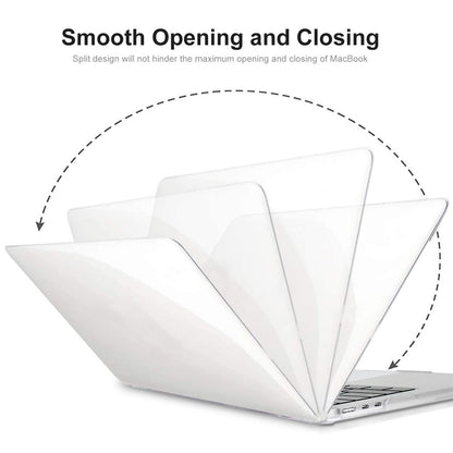 ENKAY HAT PRINCE Shockproof Case for Macbook Air 15 inch (2026) A3448 / (2025) A3241 / (2024) A311 / (2023) A2941 Anti-Scratch Laptop Hard PC Case