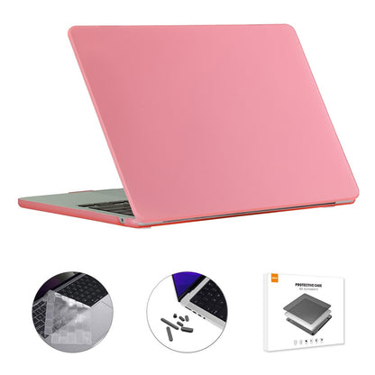 ENKAY HAT PRINCE Case for Macbook Air 15 inch (2025) / (2024) A3114 / (2023) A2941 (US Version) Matte Laptop Cover with TPU Keyboard Film +Plugs