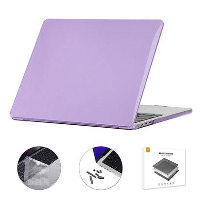 ENKAY HAT PRINCE For Macbook Air 15 inch (2025) / (2023) A2941 / A3114 (EU Version) Hard PC Laptop Case with TPU Film + Plugs