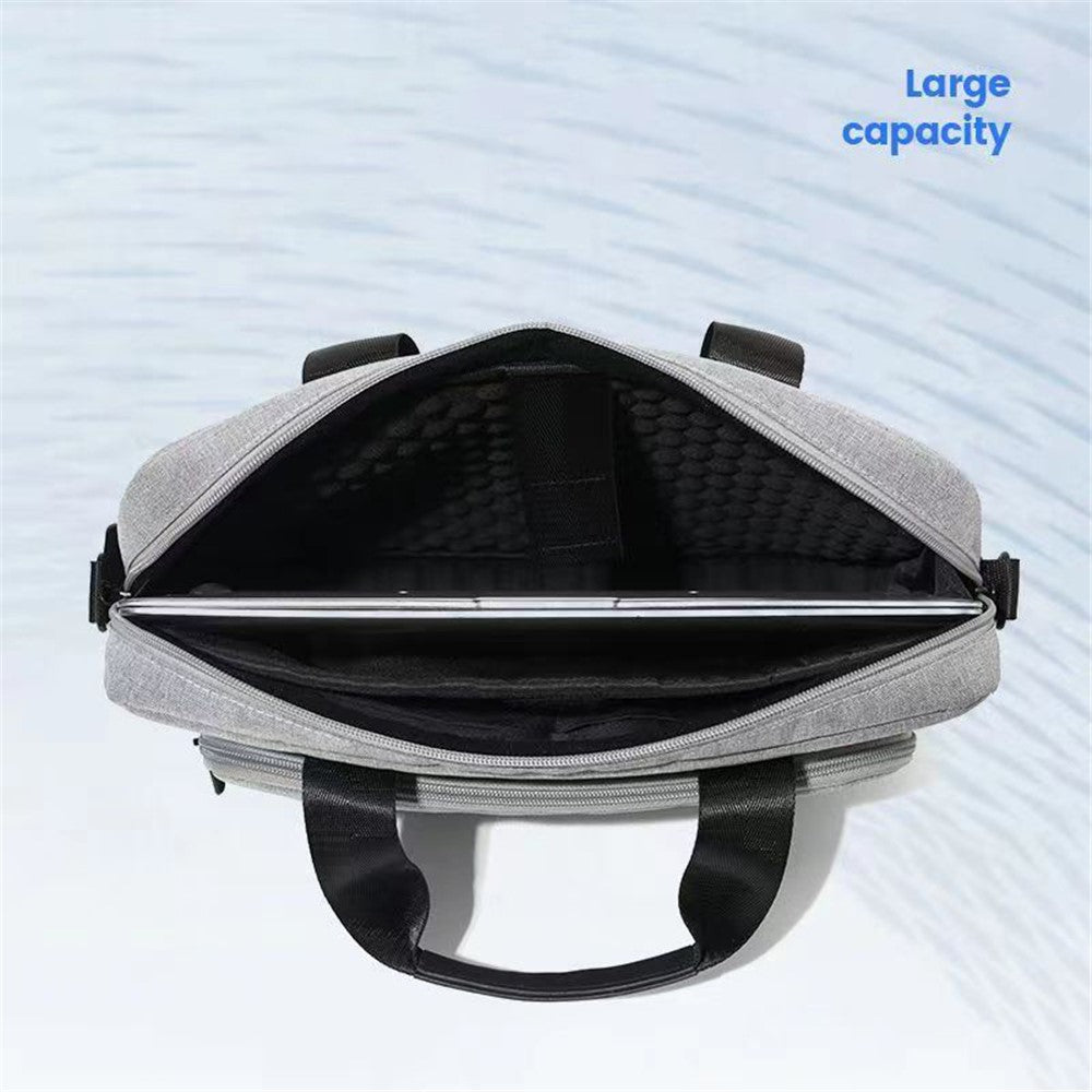 15.6 Inch Laptop Storage Bag Travel-friendly Oxford Cloth+Polyester Handbag Notebook Computer Shoulder Bag