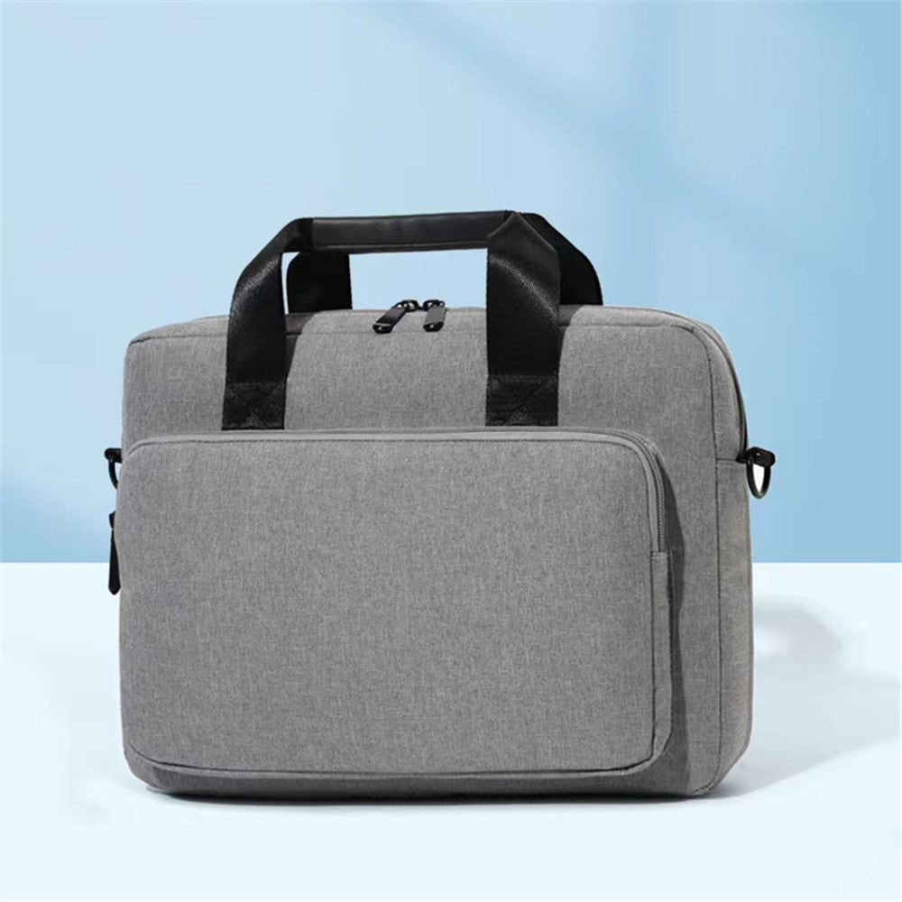 15.6 Inch Laptop Storage Bag Travel-friendly Oxford Cloth+Polyester Handbag Notebook Computer Shoulder Bag