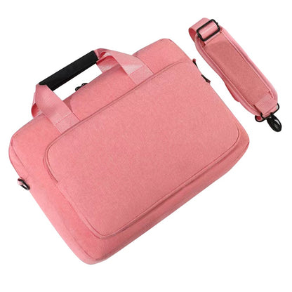 15.6 Inch Laptop Storage Bag Travel-friendly Oxford Cloth+Polyester Handbag Notebook Computer Shoulder Bag