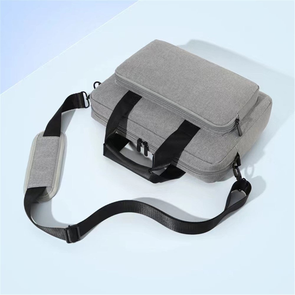 12.5 Inch Notebook Computer Shoulder Bag for MacBook Pro Air, Oxford Cloth+Polyester Laptop Storage Sleeve Handbag
