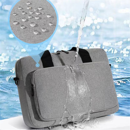 15.4 Inch Laptop Shoulder Bag Handbag Notebook Computer Pouch Oxford Cloth+Polyester Storage Sleeve