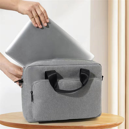 14 Inch Laptop Handbag Oxford Cloth+Polyester Storage Pouch Notebook Computer Shoulder Bag