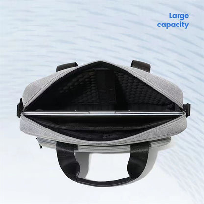 14 Inch Laptop Handbag Oxford Cloth+Polyester Storage Pouch Notebook Computer Shoulder Bag