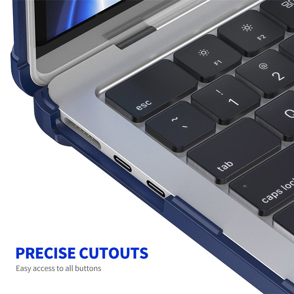 ENKAY HAT PRINCE for MacBook Air 13 inch (2026) A3449 / (2025) A3240 / (2024) A3113 / (2022) A2681 (US) PC Laptop Cover