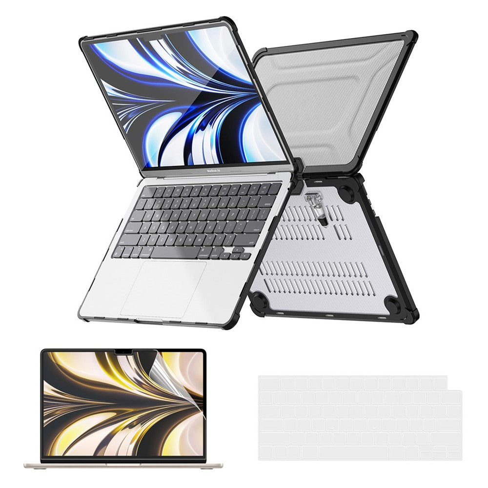 ENKAY HAT PRINCE for MacBook Air 13 inch (2026) A3449 / (2025) A3240 / (2024) A3113 / (2022) A2681 (US) PC Laptop Cover