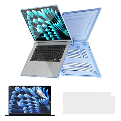 ENKAY HAT PRINCE Protective Hard PC Case for Macbook Air 15 inch (2023) A2941 (US Version) Slim Laptop Kickstand Cover