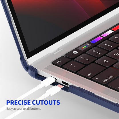 ENKAY HAT PRINCE For MacBook Air 13 inch (2020) A2179 / A2337 (US Version) Kickstand Hard PC Cover Anti-Drop Laptop Slim Case