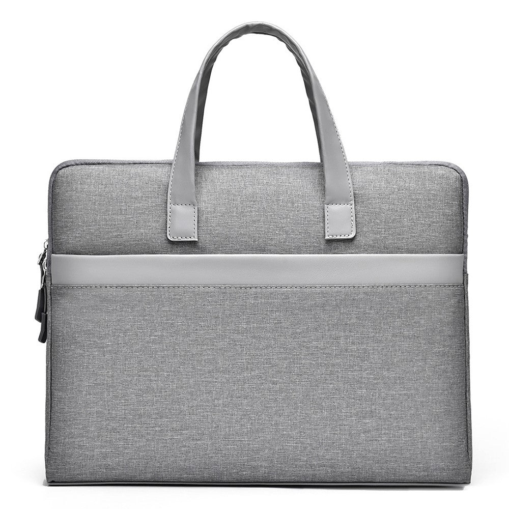609 14-inch Laptop Handbag Waterproof Oxford Cloth Notebook Storage Bag Carrying Pouch