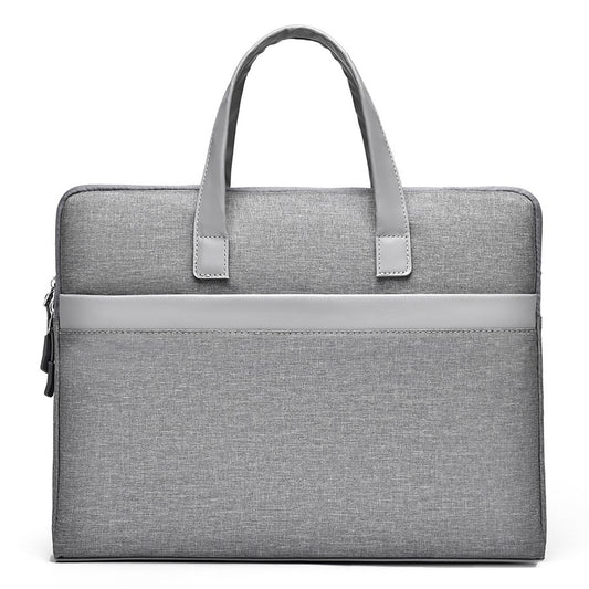 609 14-inch Laptop Handbag Waterproof Oxford Cloth Notebook Storage Bag Carrying Pouch