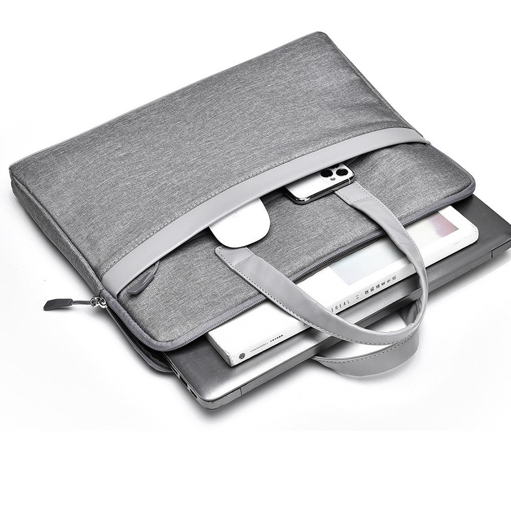 609 14-inch Laptop Handbag Waterproof Oxford Cloth Notebook Storage Bag Carrying Pouch