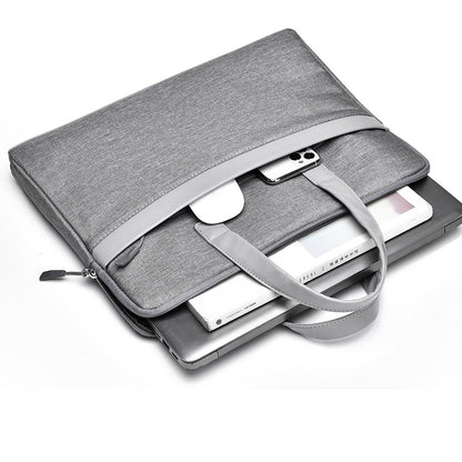 609 14-inch Laptop Handbag Waterproof Oxford Cloth Notebook Storage Bag Carrying Pouch