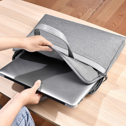 609 14-inch Laptop Handbag Waterproof Oxford Cloth Notebook Storage Bag Carrying Pouch