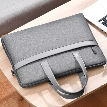 609 14-inch Laptop Handbag Waterproof Oxford Cloth Notebook Storage Bag Carrying Pouch