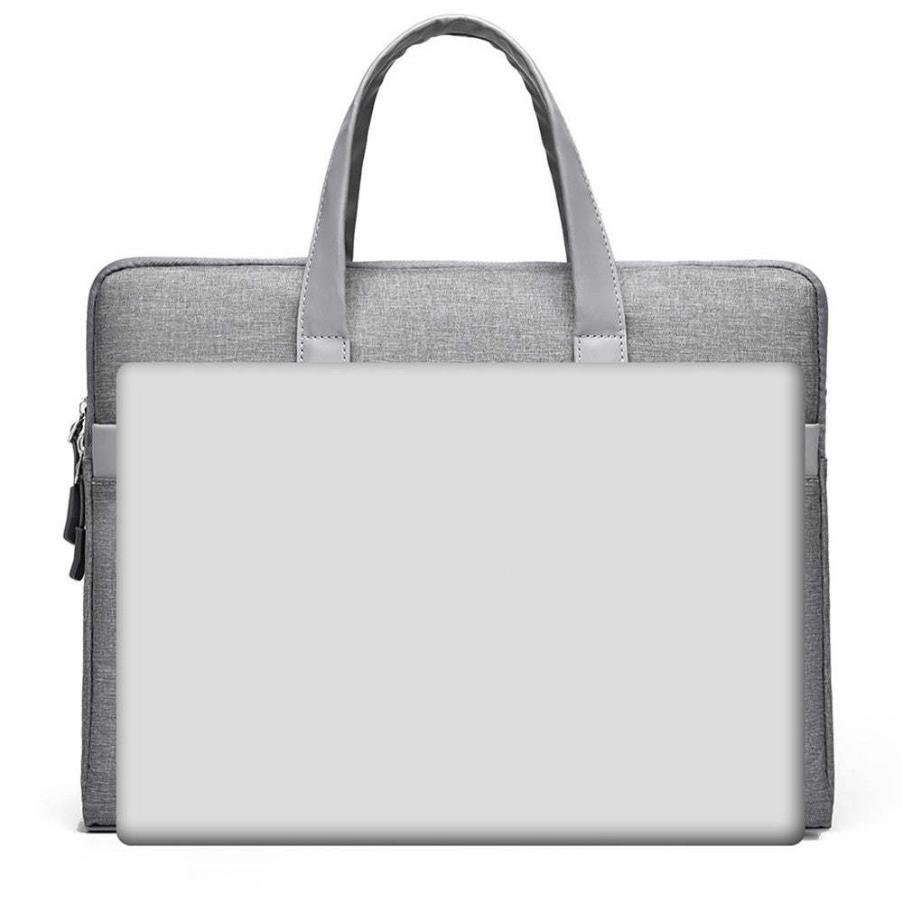 609 14-inch Laptop Handbag Waterproof Oxford Cloth Notebook Storage Bag Carrying Pouch