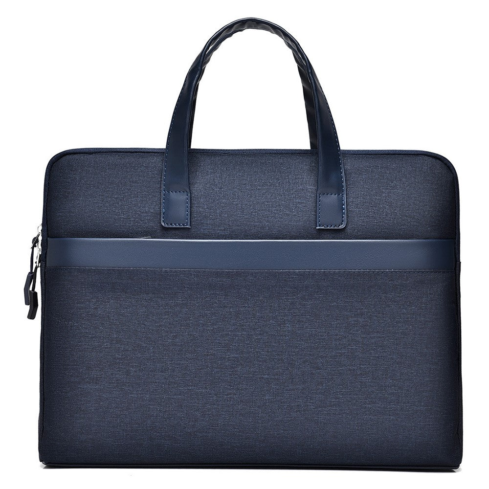 609 14-inch Laptop Handbag Waterproof Oxford Cloth Notebook Storage Bag Carrying Pouch
