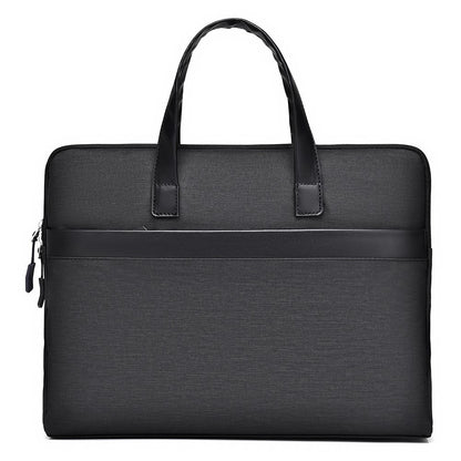 609 14-inch Laptop Handbag Waterproof Oxford Cloth Notebook Storage Bag Carrying Pouch