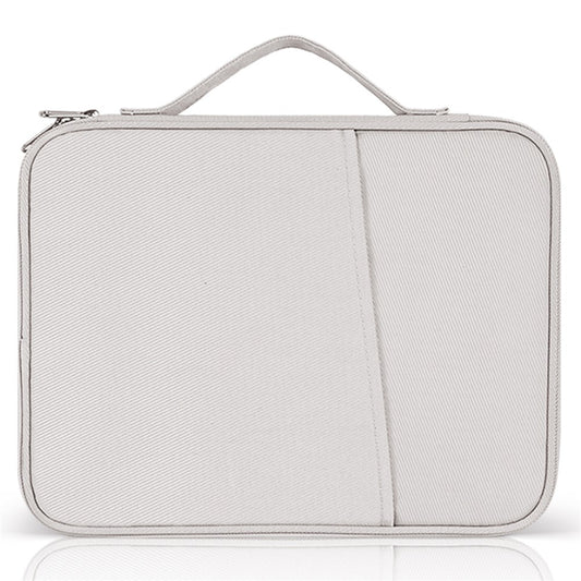 11-inch Laptop Handbag Waterproof Nylon 180 Degree Opening Soft Lining Carrying Pouch