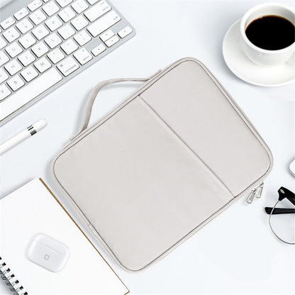 11-inch Laptop Handbag Waterproof Nylon 180 Degree Opening Soft Lining Carrying Pouch