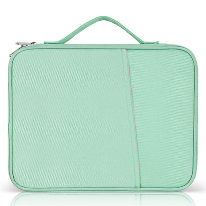 11-inch Laptop Handbag Waterproof Nylon 180 Degree Opening Soft Lining Carrying Pouch