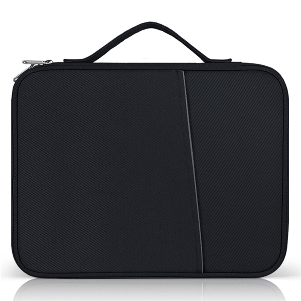 11-inch Laptop Handbag Waterproof Nylon 180 Degree Opening Soft Lining Carrying Pouch