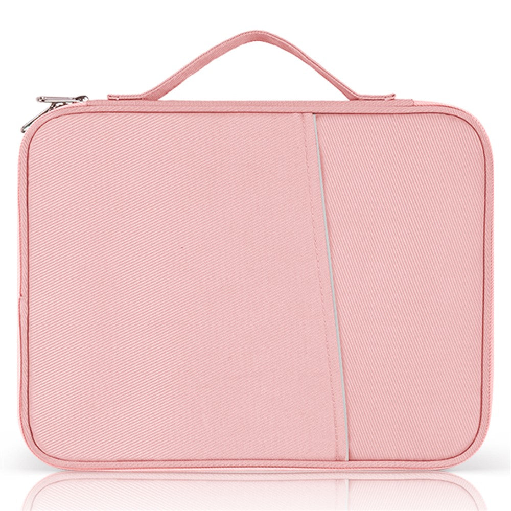 11-inch Laptop Handbag Waterproof Nylon 180 Degree Opening Soft Lining Carrying Pouch