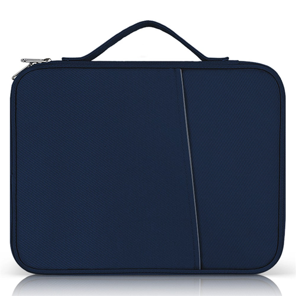 11-inch Laptop Handbag Waterproof Nylon 180 Degree Opening Soft Lining Carrying Pouch