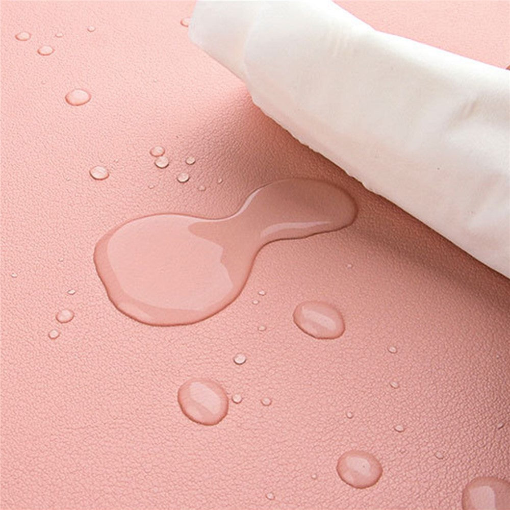 14-inch Waterproof PU Leather Laptop Bag Shockproof Notebook Carrying Pouch