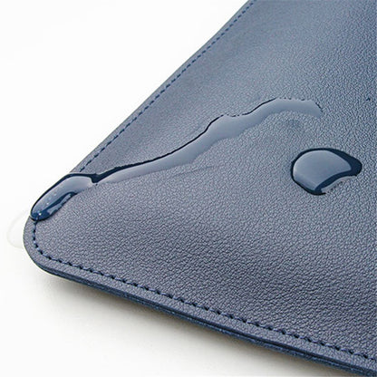 16-inch Waterproof Laptop Bag with Adjustable Stand + PU Leather Small Bag