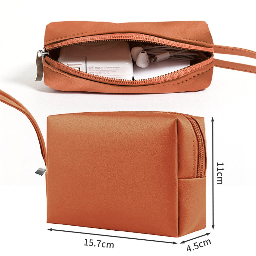 16-inch Waterproof Laptop Bag with Adjustable Stand + PU Leather Small Bag