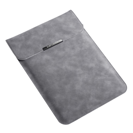 13 / 14 inch Ultra Slim Vertical PU Leather Laptop Bag Shockproof Notebook Sleeve