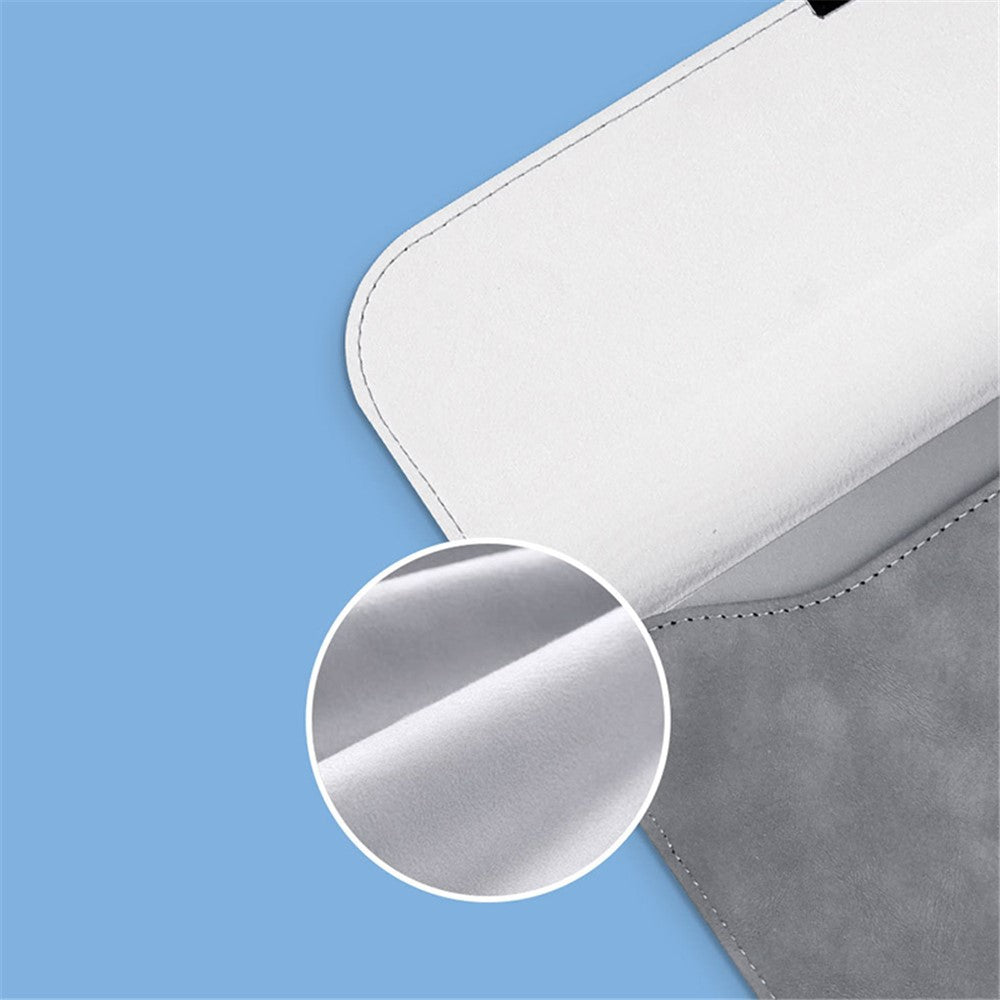 13 / 14 inch Ultra Slim Vertical PU Leather Laptop Bag Shockproof Notebook Sleeve