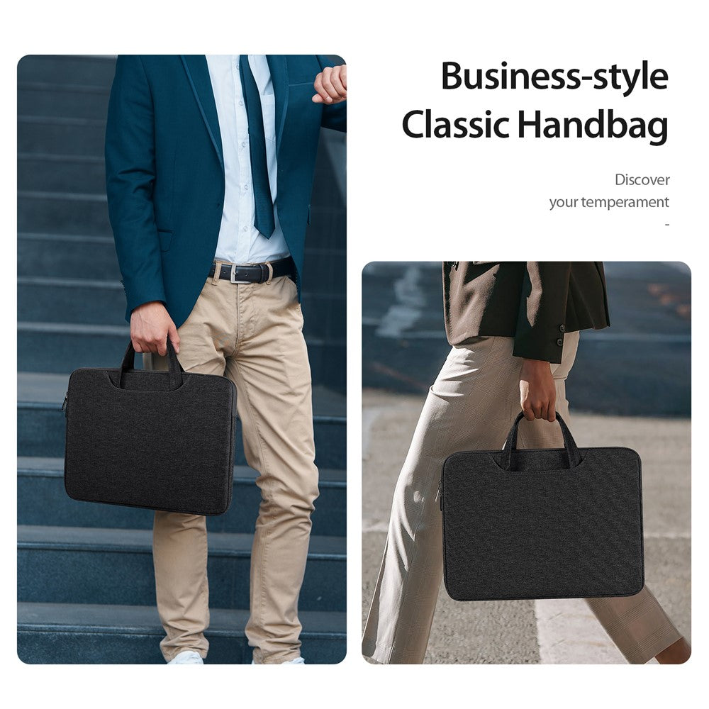 DUX DUCIS LBTB Series 14-15.4 Inch Laptop Handbag Waterproof Notebook Computer Carrying Pouch