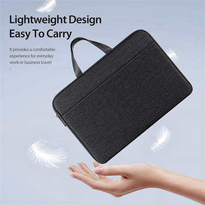 DUX DUCIS LBTA Series 14-15.4 Inch Horizontal Laptop Bag Waterproof Notebook Handbag