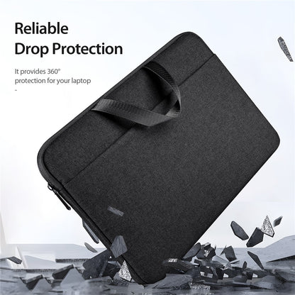 DUX DUCIS LBTA Series 14-15.4 Inch Horizontal Laptop Bag Waterproof Notebook Handbag
