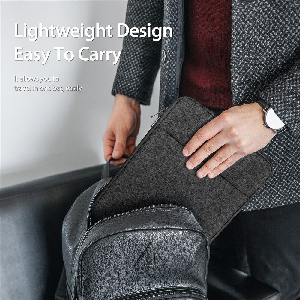 DUX DUCIS LBDC Series 14-15.4 Inch Vertical Laptop Bag Soft Lining Notebook Handbag