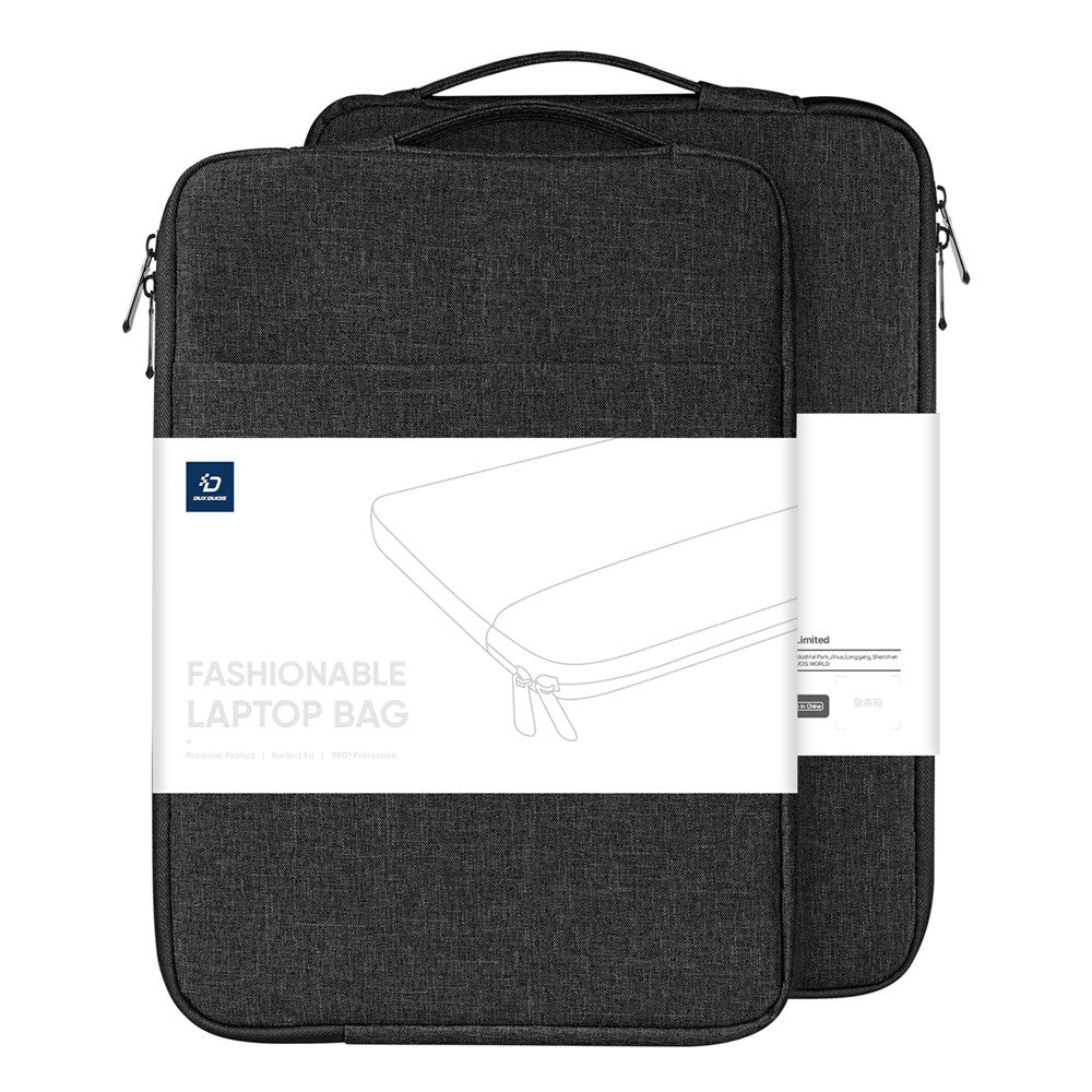 DUX DUCIS LBDC Series 14-15.4 Inch Vertical Laptop Bag Soft Lining Notebook Handbag