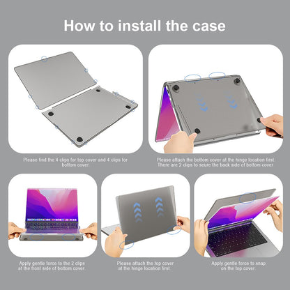 BENWIS MP-SMC For MacBook Pro 15 inch (2016-2017) A1707 / (2018-2019) A1990 Protector Notebook Case Laptop Cover
