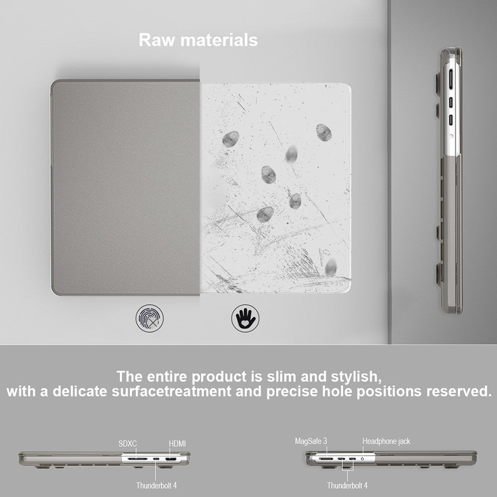 BENWIS MP-SMC For MacBook Pro 13 inch (2019)  / (2020) A1706,A1708,A1989,A2159,A2251,A2289,A2338 Case Notebook Cover Anti-scratch