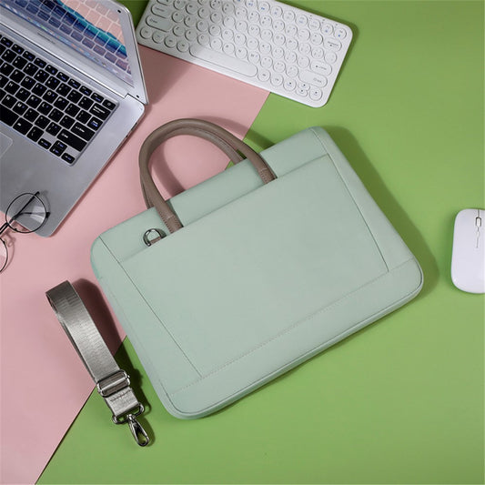 15-16.1 inch Laptop Bag Waterproof Computer Carrying Case with Trolley Strap Design
