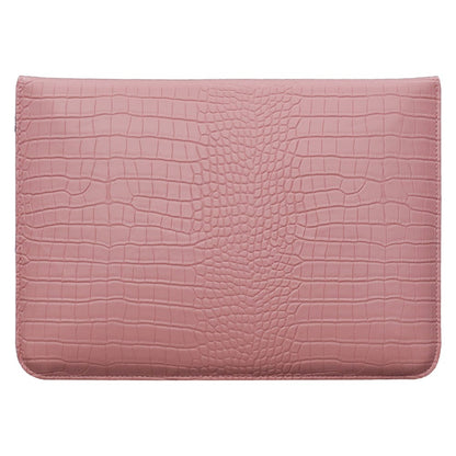 11-12 inch Laptop Sleeve PU Leather Crocodile Texture Stand Laptop Case Bag