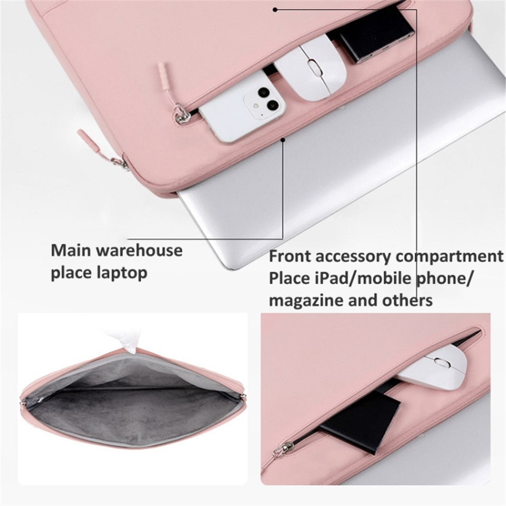 13-13.3 Inch Laptop Bag Oxford Cloth Notebook Bag Business Briefcase Anti-scratch Plush Lining
