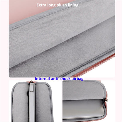 15-15.6 Inch Notebook Bag Oxford Cloth Laptop Bag with Zipper Portable Phone Mouse Storage Bag