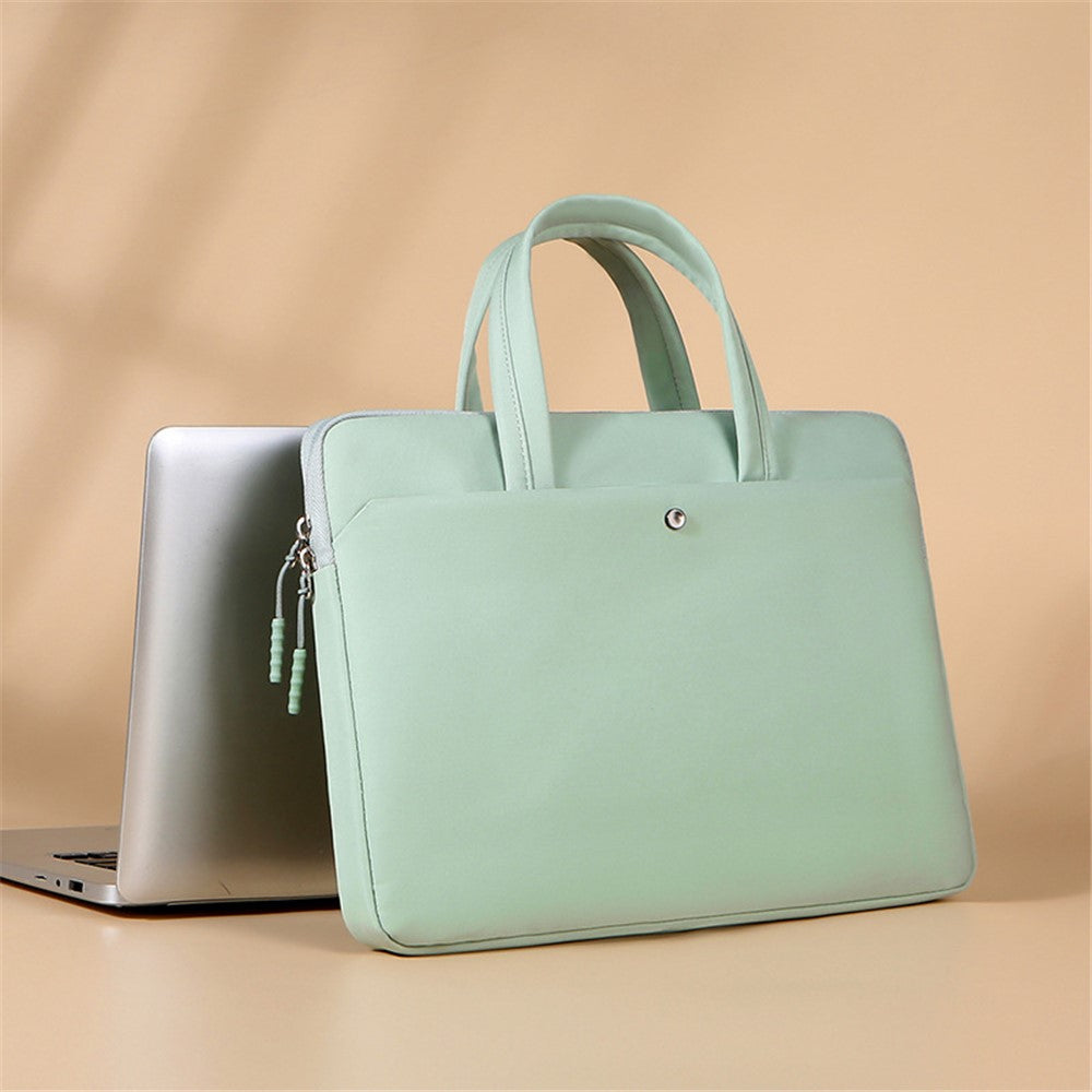 C81-14-14.6 Inch Computer Bag Portable Notebook Bag with Zipper Laptop Accessories Storage Bag