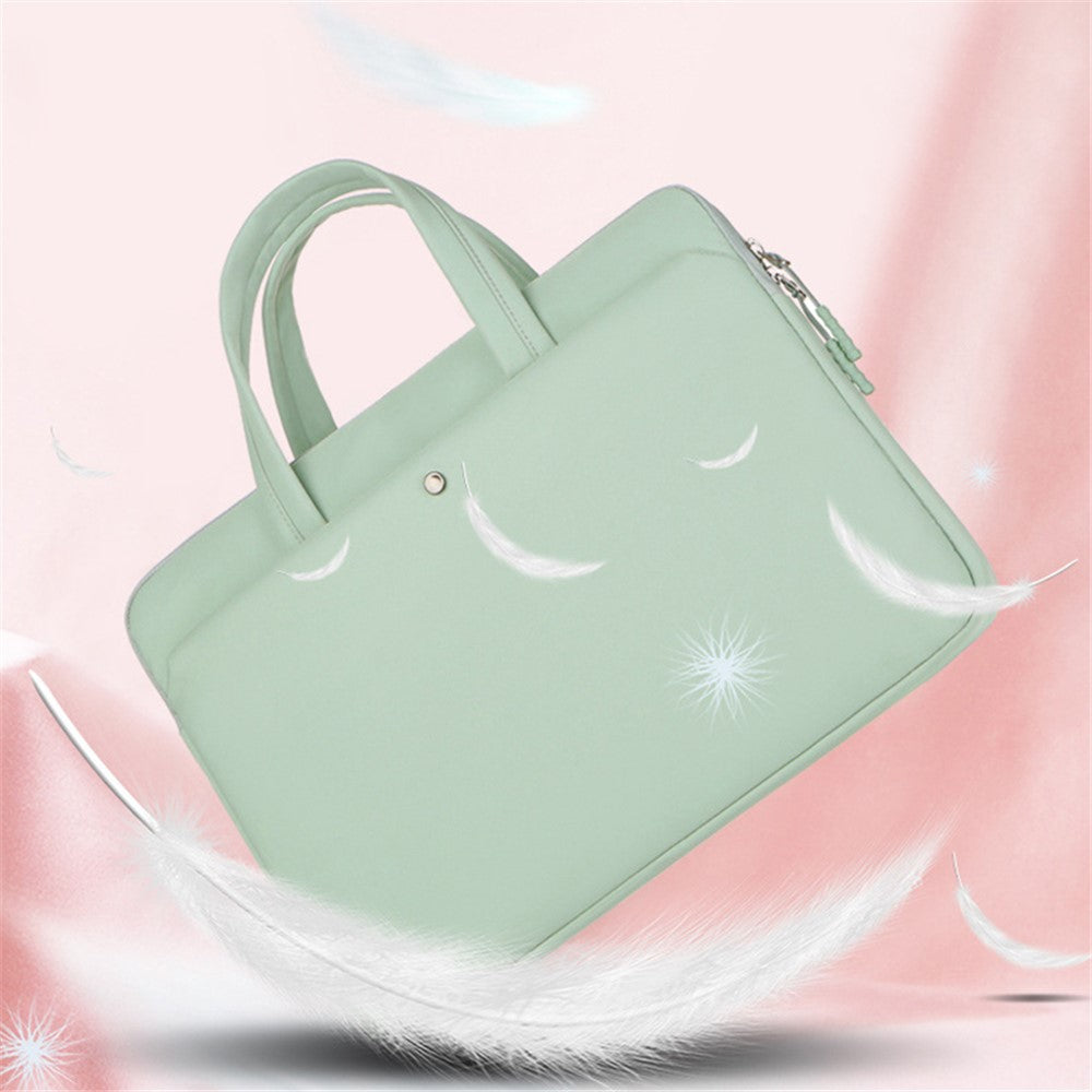 C81-14-14.6 Inch Computer Bag Portable Notebook Bag with Zipper Laptop Accessories Storage Bag